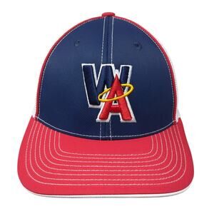 Washington Angels Fitted Trucker Hat Multicolor 7 3/8 Mesh Back Pacific Headwear